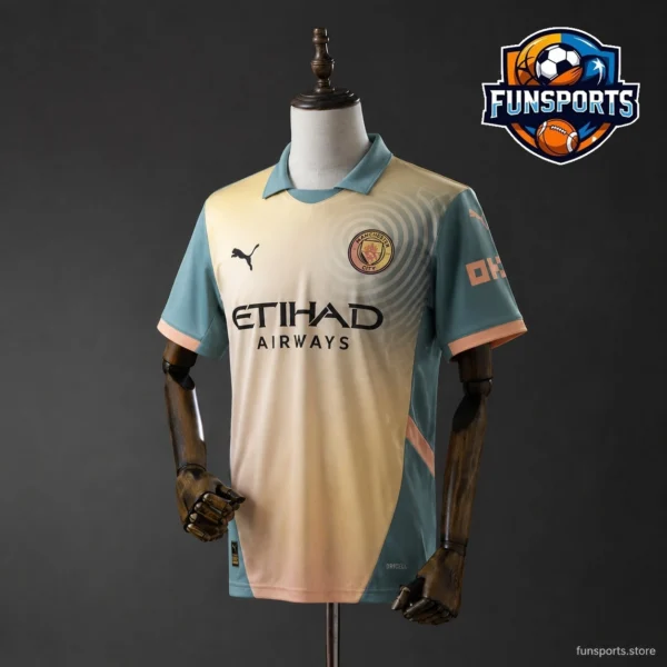 Manchester City 2024-25 Fourth Jersey – High Quality Replica Football Kit