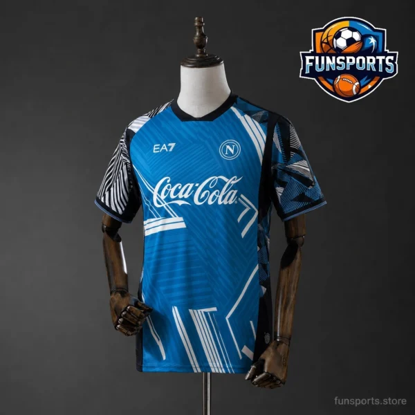 2024-25 Napoli Third Jersey vs Home Kit: High Quality Replica Football Kit