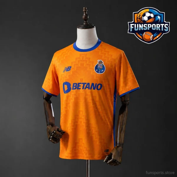 Porto Away 2024-25 Polyester Moisture-Wicking Jersey for Fans