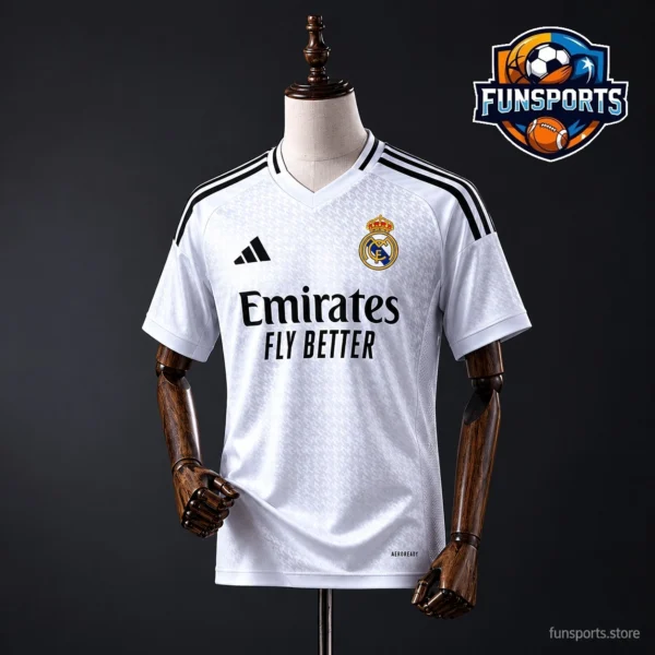2024-25 Real Madrid Home Training Jersey Replica – Premium Fan Gear