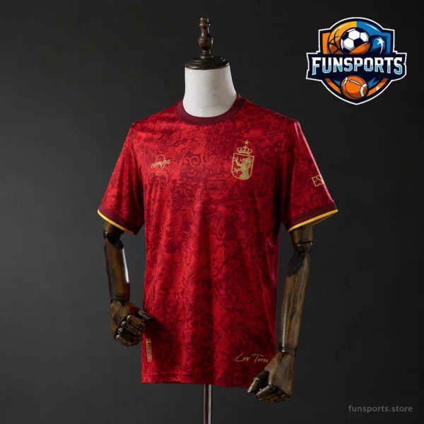 2026 World Cup Spain Training Jersey Red