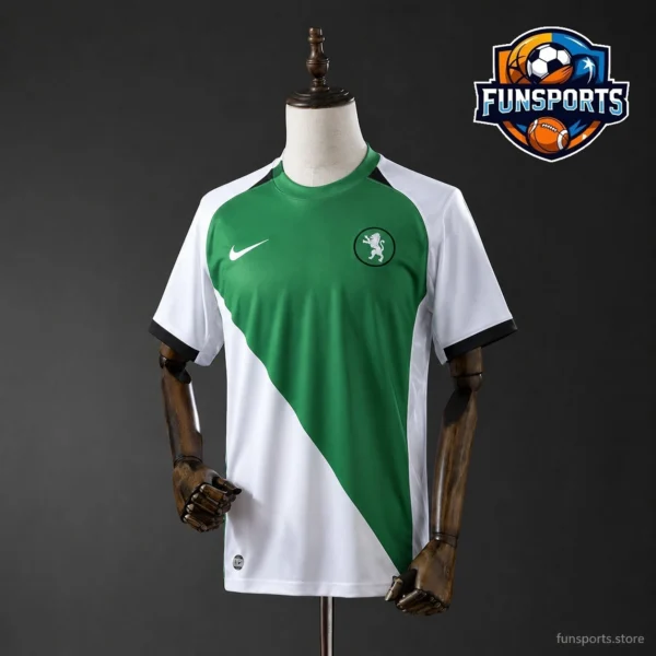 Sporting Lisbon 2024-25 Fan Version Football Shirt – Green & White Classic