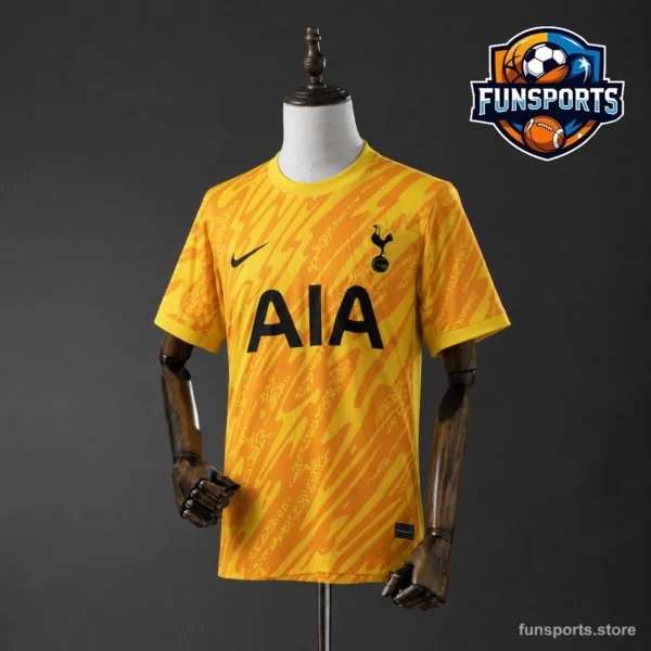 Tottenham 2024-25 Heat Pressed Jersey Goalkeeper Kit Fan Edition