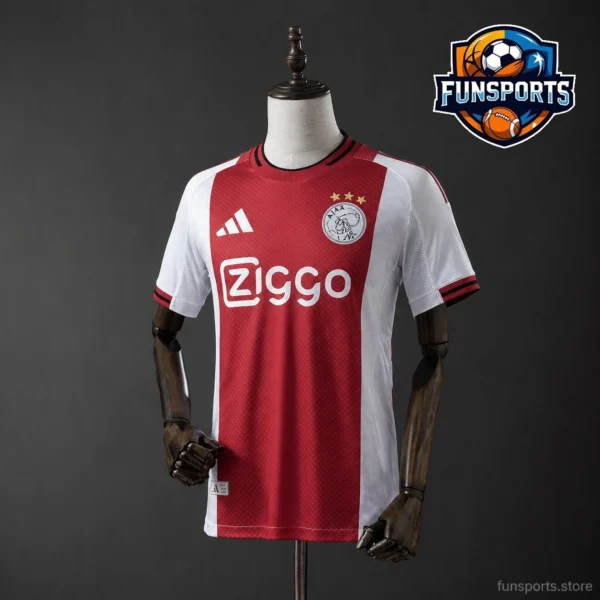2025-26 Ajax Home 5-a-side Football Jersey - Fan Edition