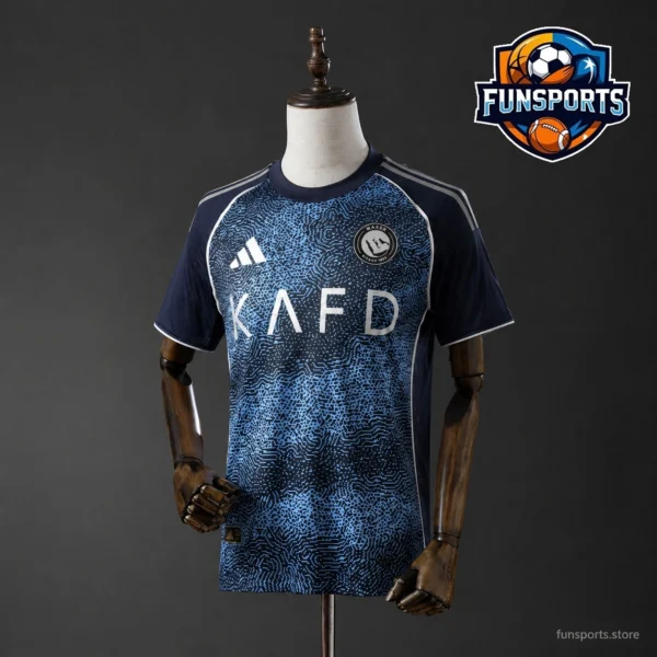 2025-26 Al Nassr Away AAA Grade Replica Jersey – Factory Direct Soccer Jerseys