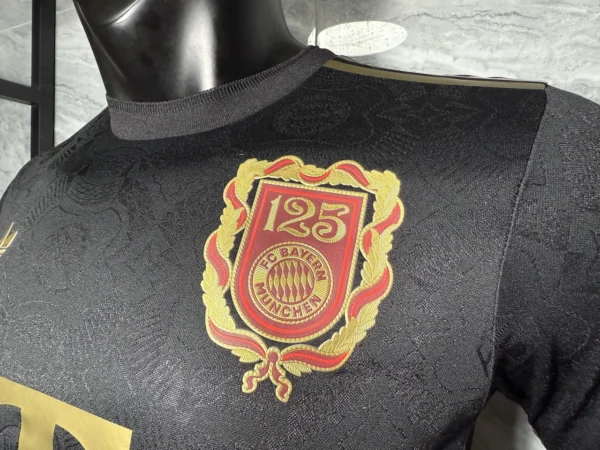 Bayern Munich Black 2025-26: Premium 5-a-side Football Jersey