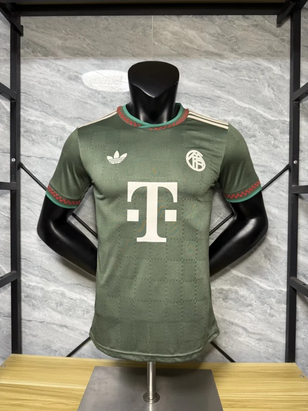 Bayern Munich Third Green 2025-26 5-a-side Football Jersey