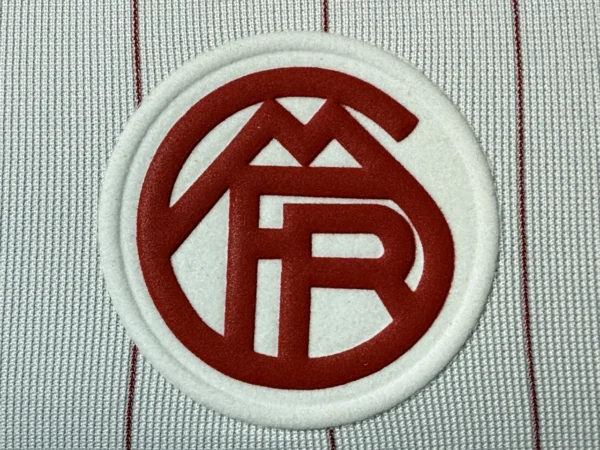2025/26 Bayern Munich White Retro Edition Heat Pressed Jersey