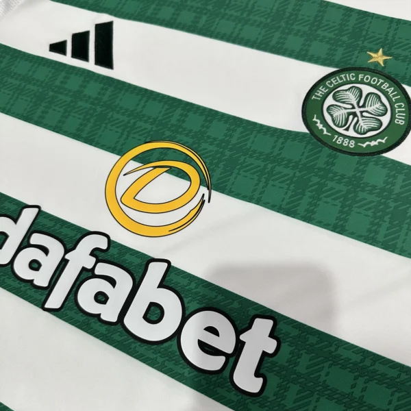 2025-26 Celtic Home Thai Quality Football Kit AAA Grade Replica Jersey