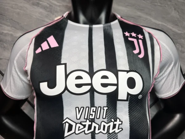 Juventus 2025-26 Home Jersey - Heat Pressed Jersey 2025-26 Season