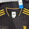 2025-26 Manchester United Black Kit: AAA Grade Replica Jersey