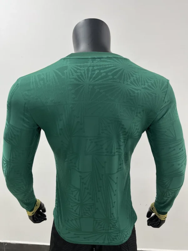 2026 World Cup Mexico Long Sleeve Green 1:1 Replica Football Jersey