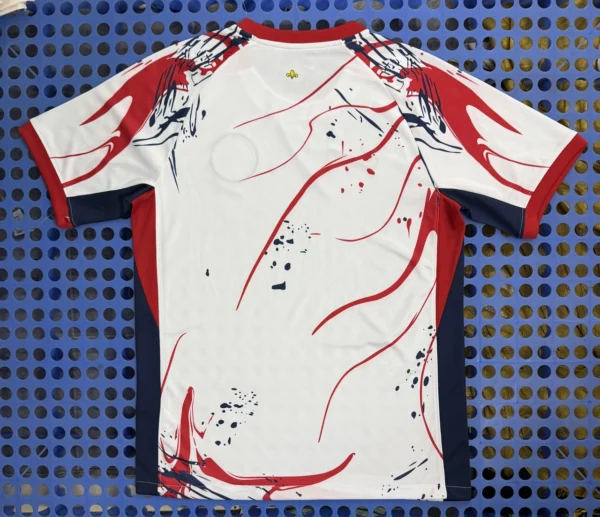 2025-26 PSG Training Red 180gsm Football Jersey Fan Grade