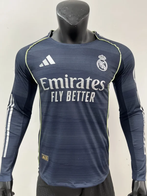 2025-26 Real Madrid Away Jersey Premium Fan Kit