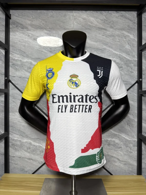 2025 Real Madrid Luo Collab: A high quality replica football kit