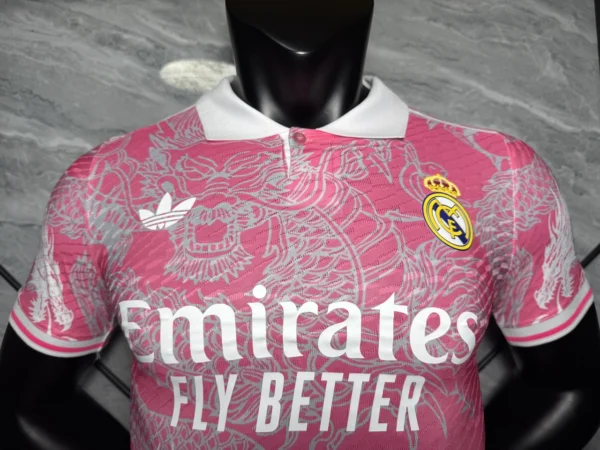 Why This Pink Real Madrid 2025-26 Player Version Match Jersey Stands Out