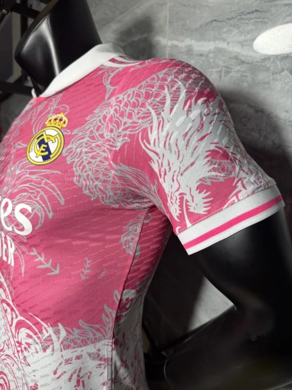 Why This Pink Real Madrid 2025-26 Player Version Match Jersey Stands Out