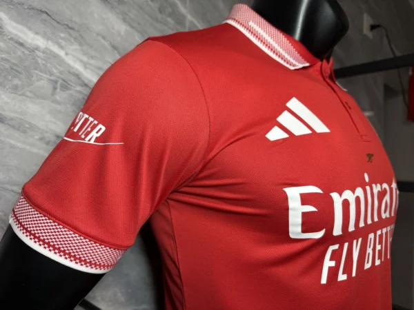 Red 2026-27 Arsenal Training Jersey Replica | Player Version Match Jersey