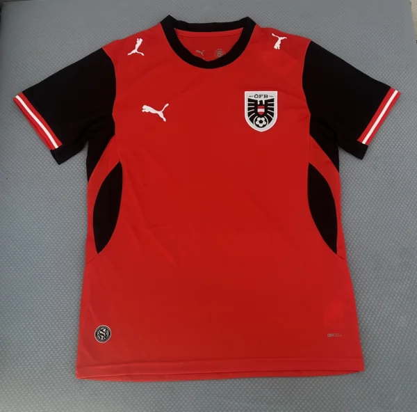 2026 World Cup Austria Home Jersey – Player Version Match Jersey