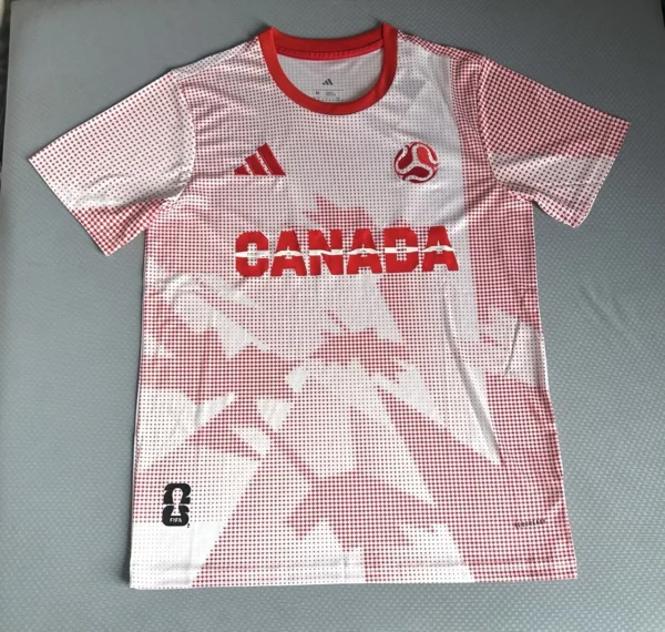 2026 World Cup Canada Home Jersey – Premium Fan Kit
