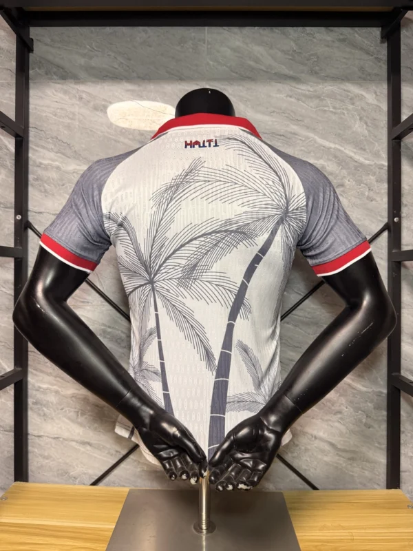 2026 World Cup Haiti Away White Jersey – 5-a-side Football Jersey for Fans