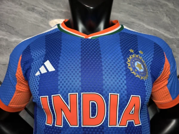 India 2026-27 Home Fan Version Football Shirt Sublimated Soccer Jersey