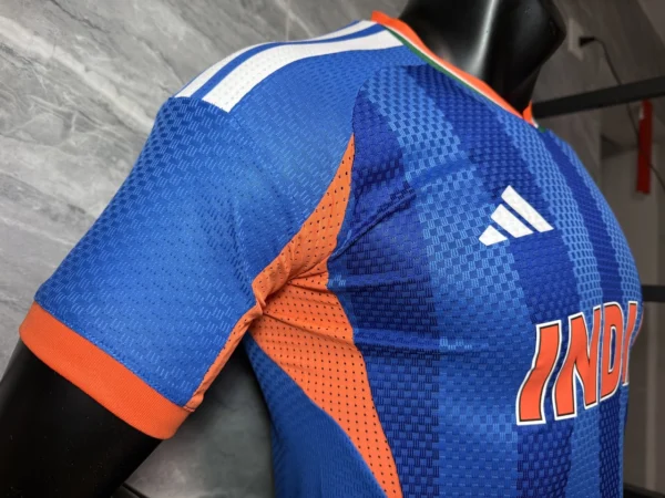 India 2026-27 Home Fan Version Football Shirt Sublimated Soccer Jersey