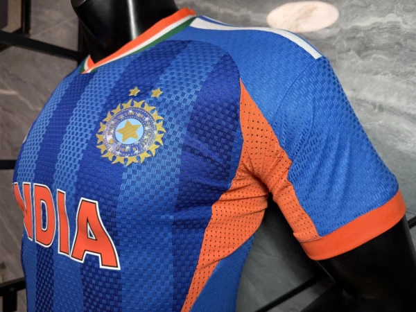 India 2026-27 Home Fan Version Football Shirt Sublimated Soccer Jersey
