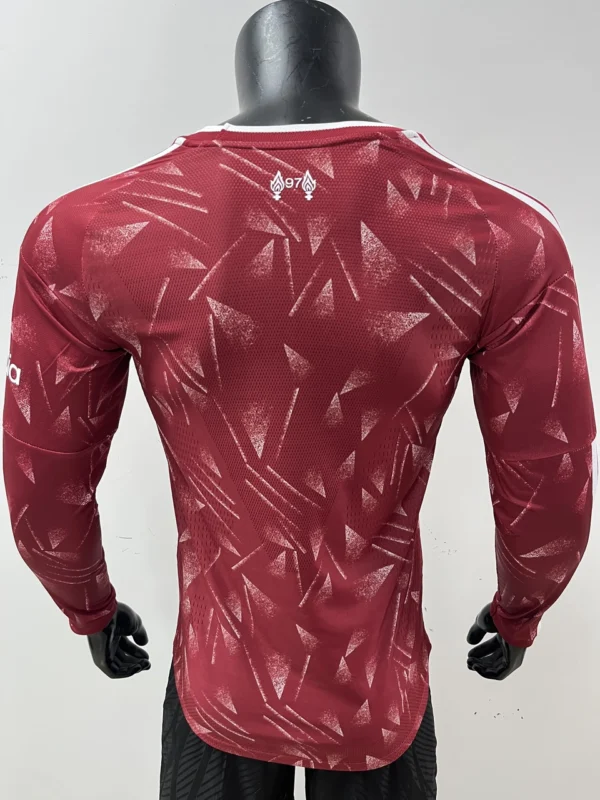 Liverpool 2026-27 Long Sleeve Polyester Moisture-Wicking Jersey | Matchday Fan Jersey