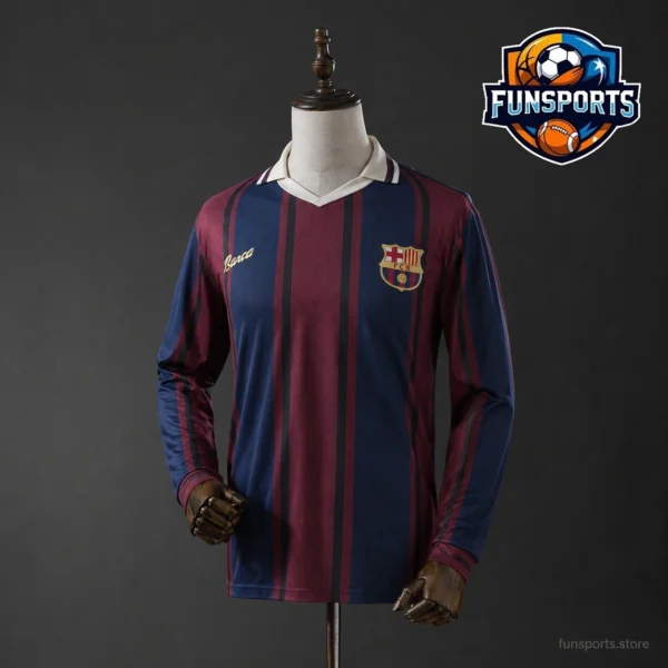 2025-26 Barcelona Long Sleeve Anniversary Kit: The Real Fan Alternative to Nike Replica Jersey