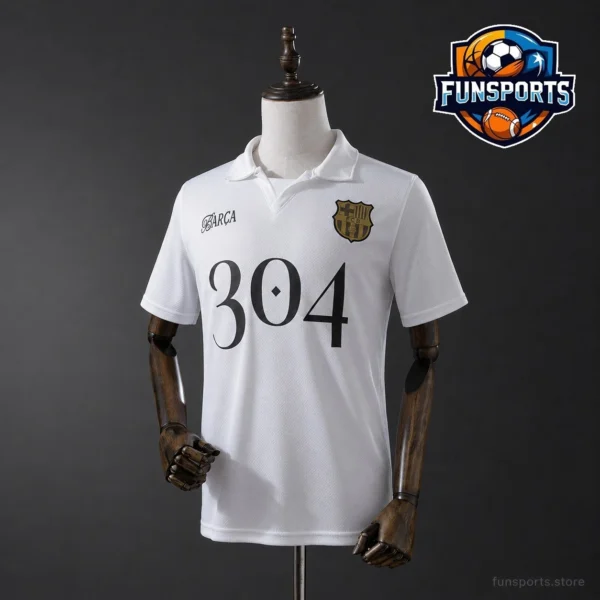 2025 Barcelona White Special Edition: Training Jersey Replica vs Authentic