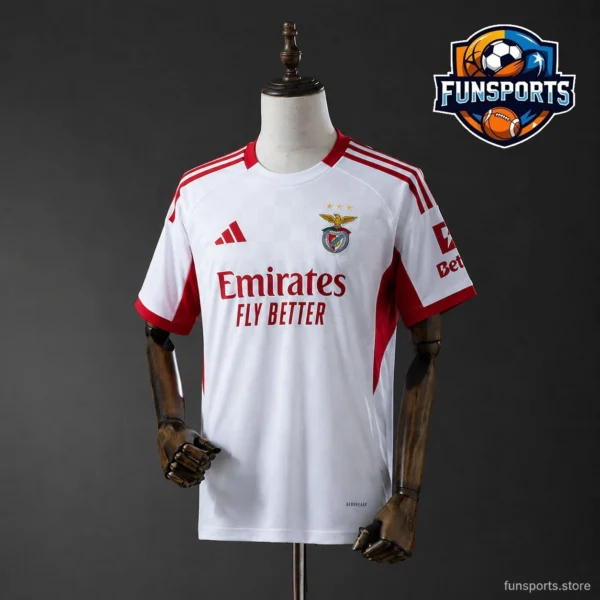 2025-26 Benfica Away Jersey – AAA Grade Replica Kit for Fans