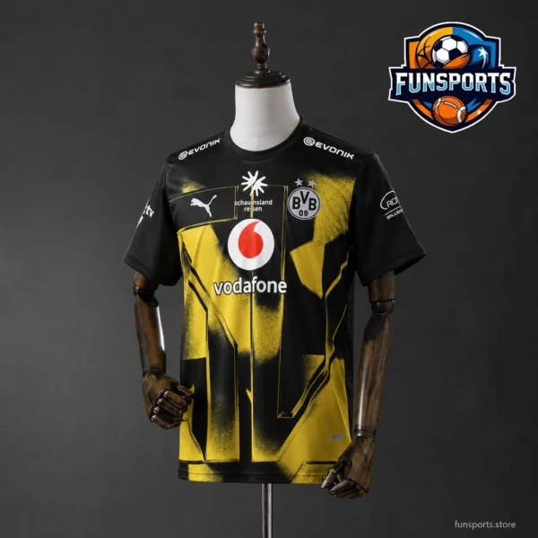 2025-26 Borussia Dortmund Thai Quality Football Kit – Heat Pressed Jersey