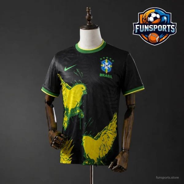 2026 World Cup Brazil Black Special Edition Fan Version Football Shirt