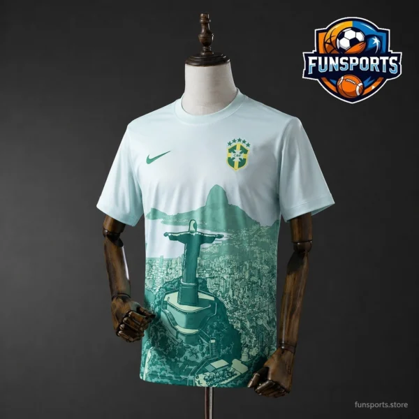 2026 World Cup Brazil Green Goddess Special Edition 180gsm Football Jersey