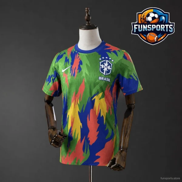2026 World Cup Brazil Green Special Edition Thai Quality Football Kit for Fans