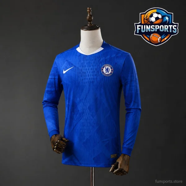 2025-26 Chelsea Home Polyester Moisture-Wicking Jersey | Fan Kit