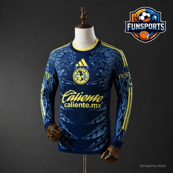 Club America 2025-26 Long Sleeve AAA Grade Replica Jersey