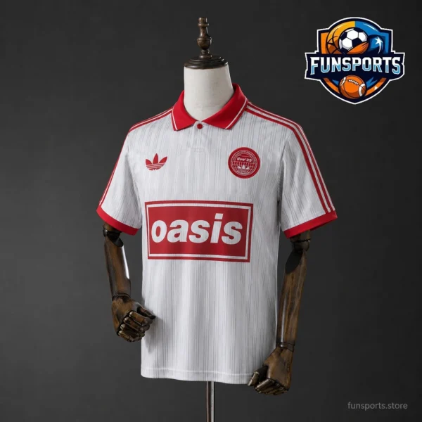 Club León 2025 Red Commemorative Collab Edition Sublimated Soccer Jersey
