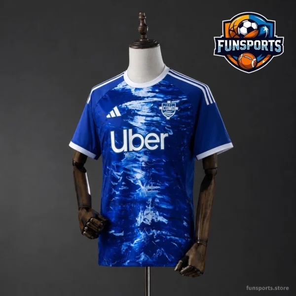 2025-26 Como Home 1:1 Replica Football Jersey 180gsm