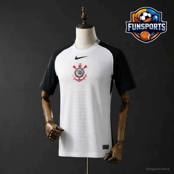 Corinthians 2025-26 Home Training Jersey Replica – Fan Grade