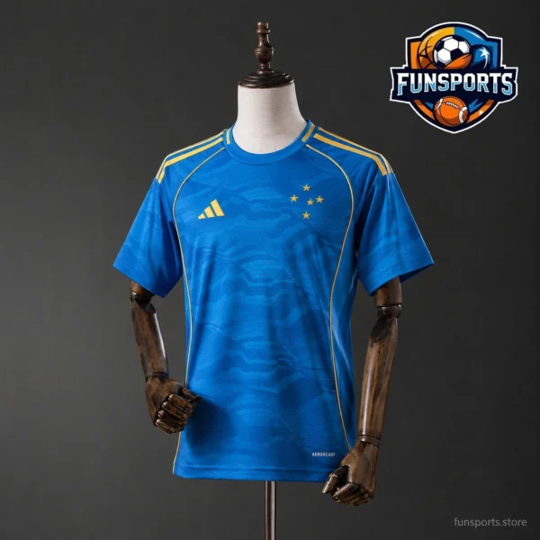 Game-Ready Cruzeiro Third 2025-26 1:1 Replica Football Jersey