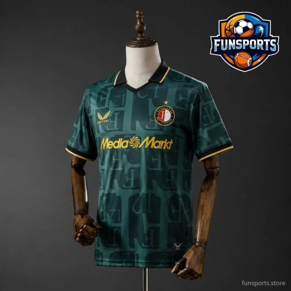 2025-26 Feyenoord Fourth Player Version Match Jersey – Fan-Grade