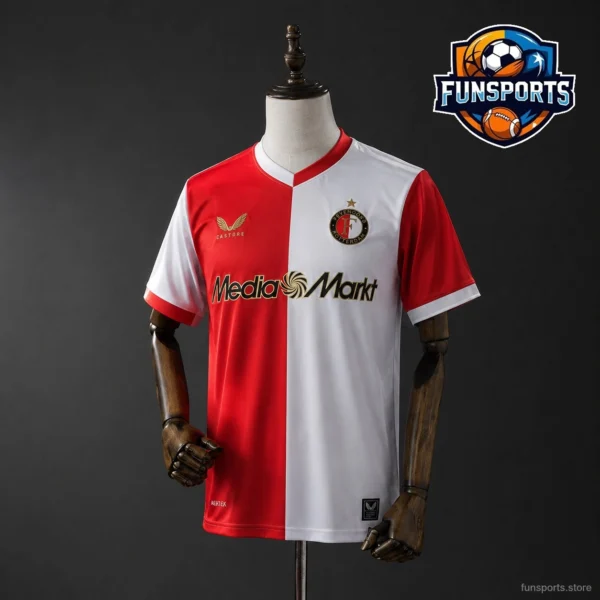 2025-26 Feyenoord Home: Weekend League Football Kit for True Fans