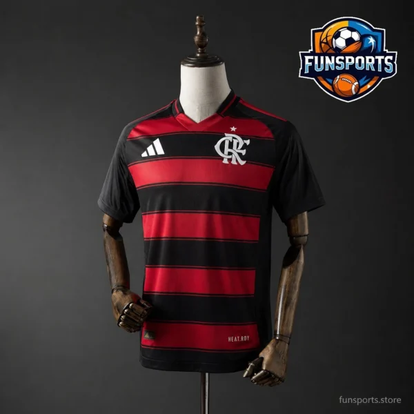 2025-26 Flamengo Home Jersey: Matchday Fan Fit vs Pro Cut