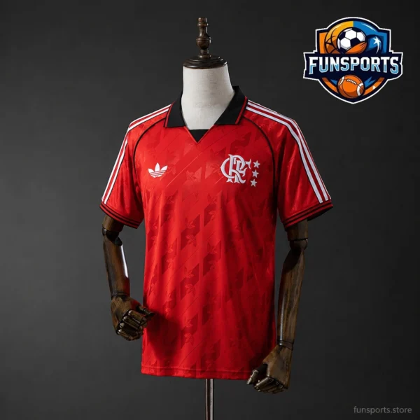 2025-26 Flamengo Retro 1:1 Replica Football Jersey – Premium Fan Edition