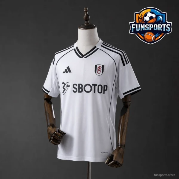 2025-26 Fulham Home 1:1 Replica Football Jersey | Thai Quality