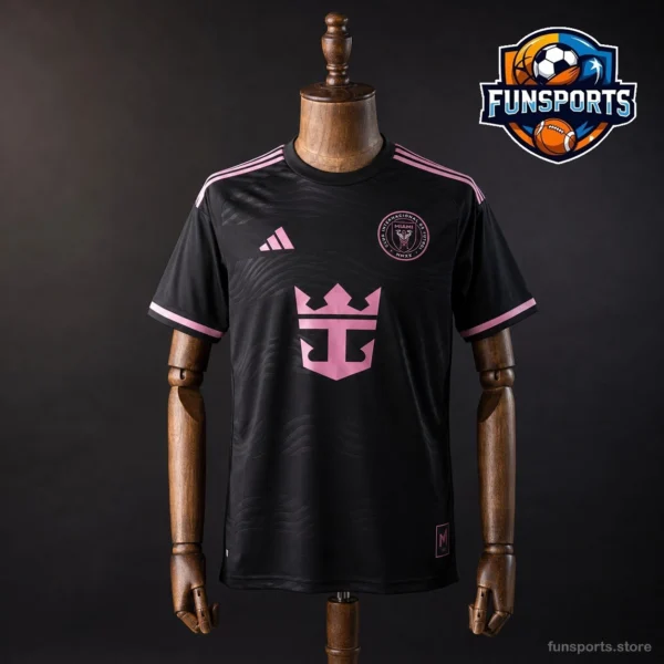 2025-26 Inter Miami Away Black: Factory Direct Soccer Jerseys for True Fans