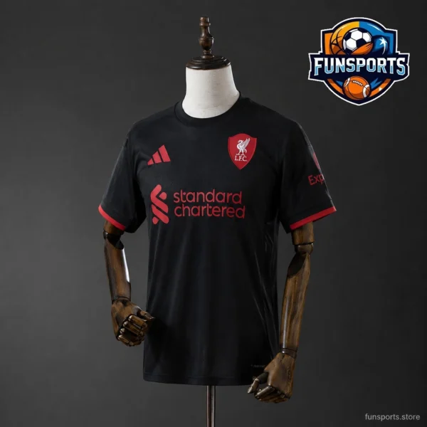 2025-26 Liverpool Red Football Jersey – AAA Grade Fan Kit