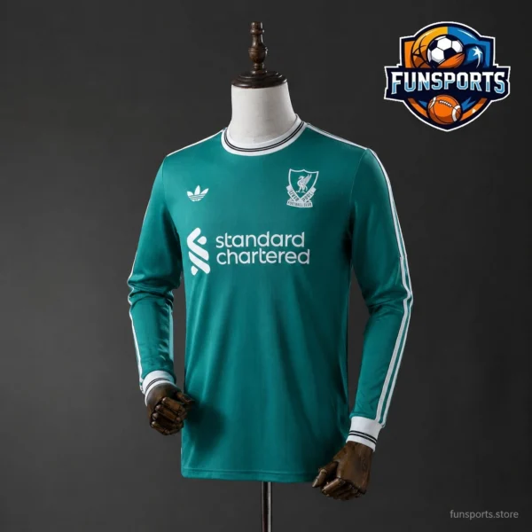 2025-26 Liverpool Third Kit: Heat Pressed Jersey 2025-26